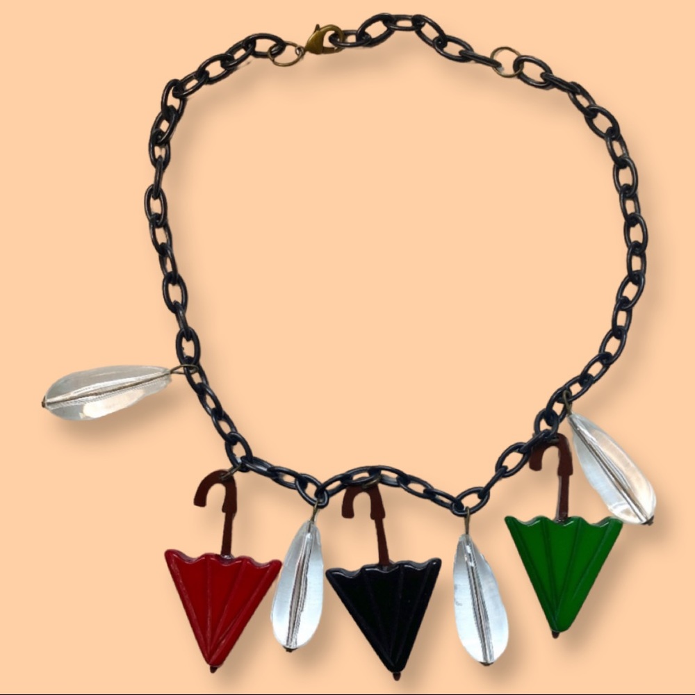 Vintage "Rainy Day" Necklace